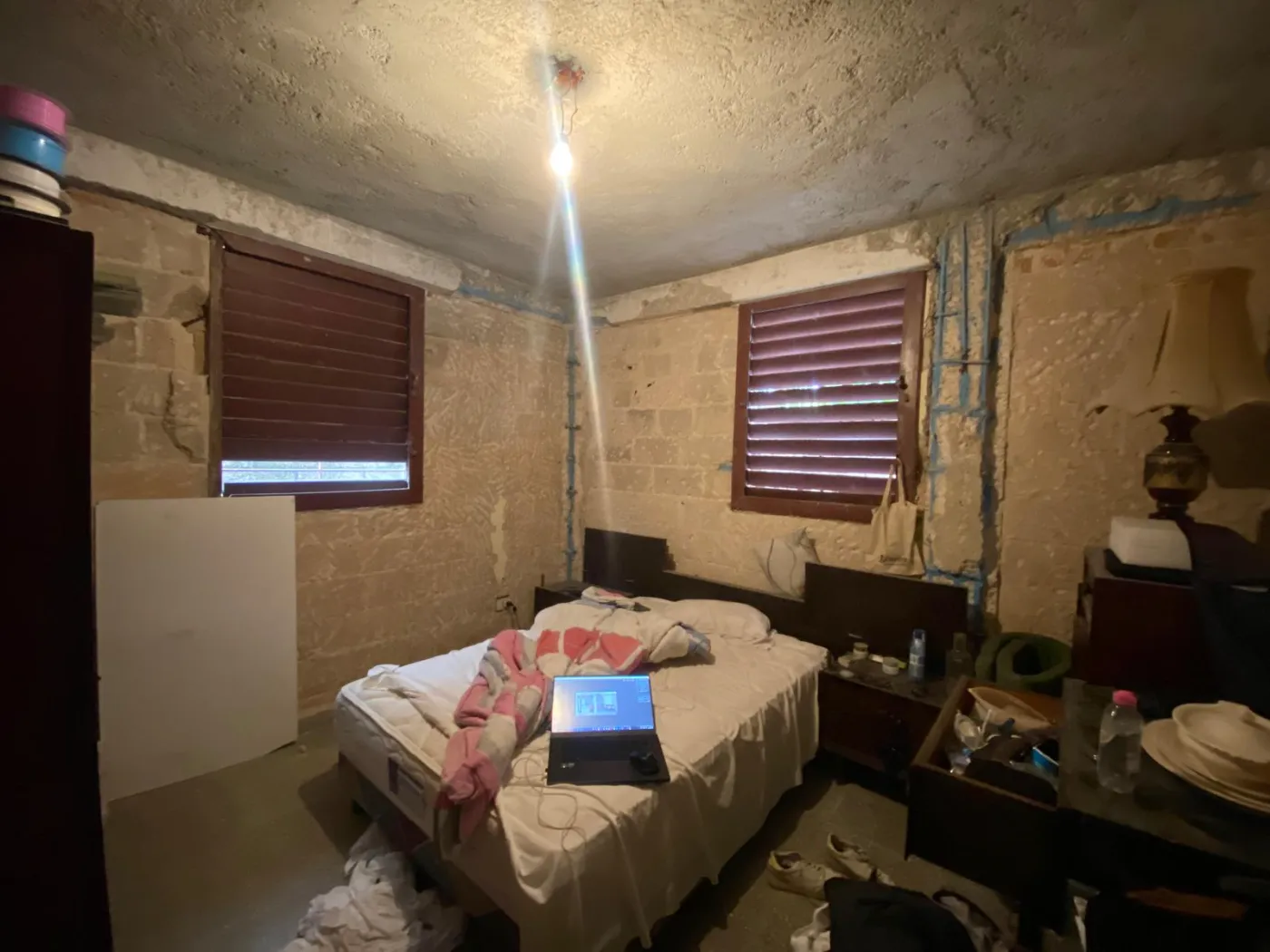 Habitación antes de la obra